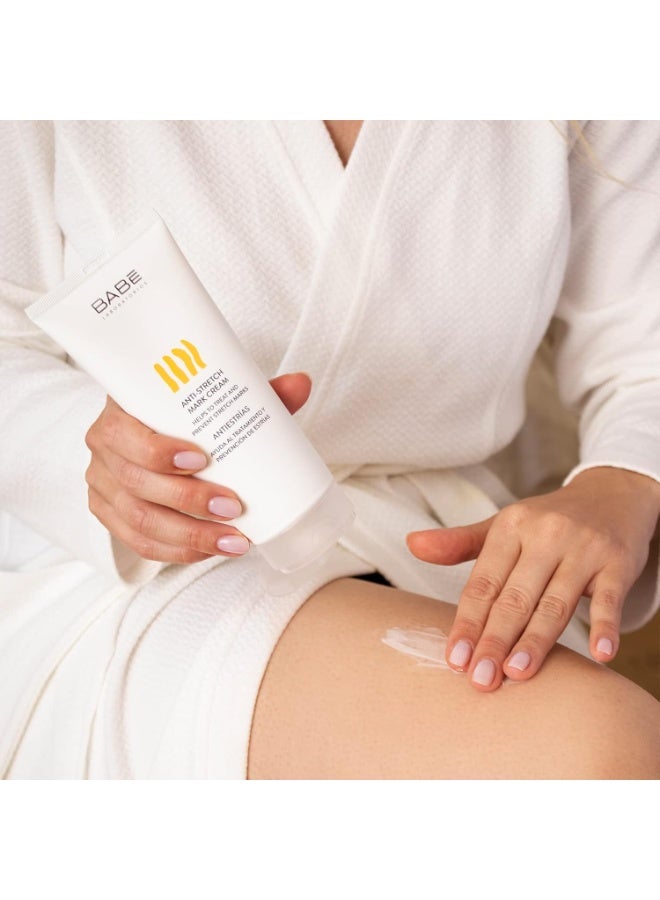 Babe Laboratorios Anti Stretch Mark Cream – Preventive & Repairing Cream for Skin Elasticity – 200 ML - Image 2